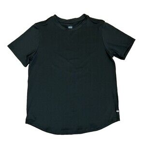 REI Co-Op Active Pursuits Black Tee T-Shirt Active Outdoors Athleisure Running M